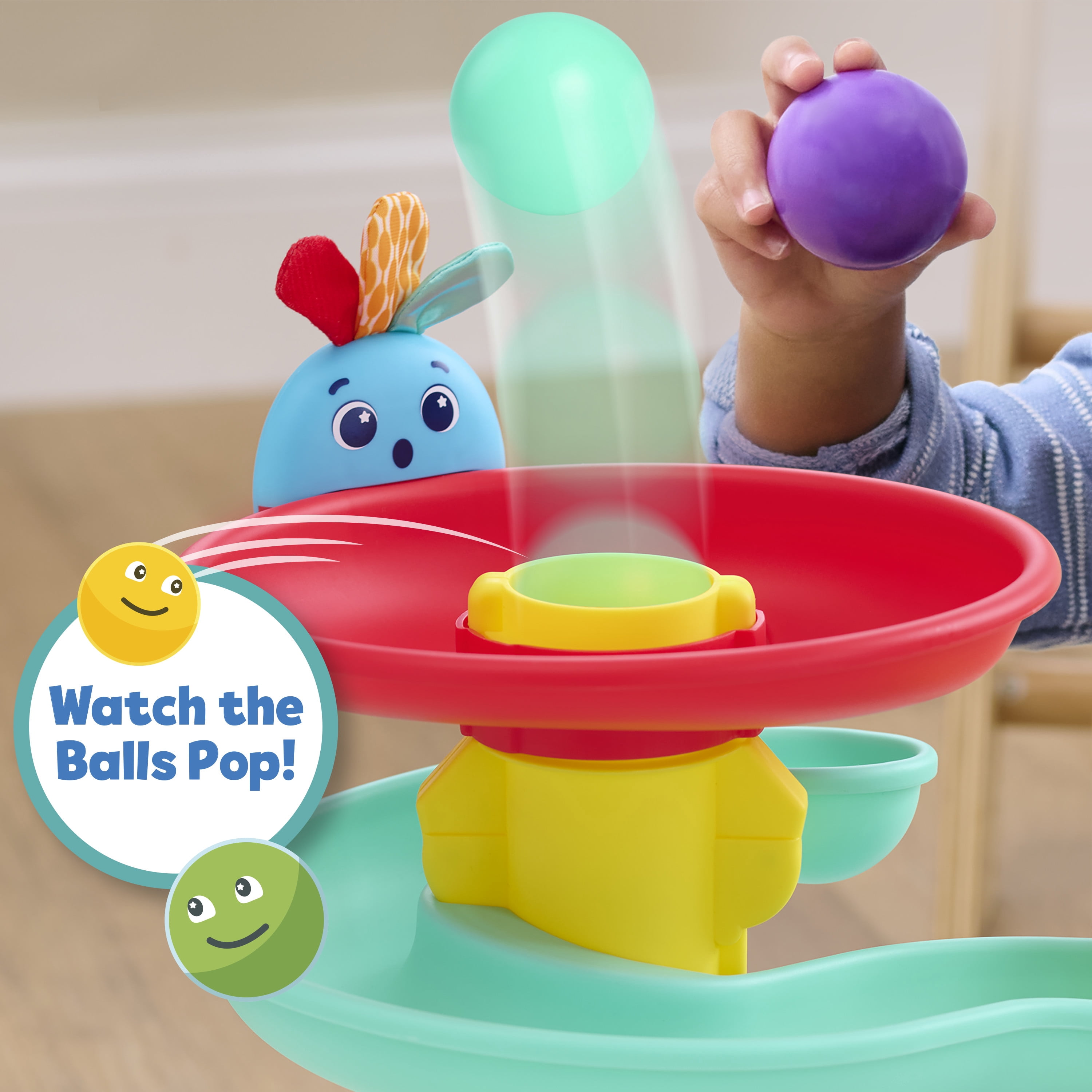 Playskool Busy Ball Popper Interactive Toy with Music and Sound Effects for Toddlers