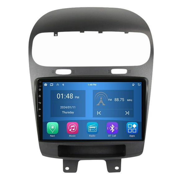 RoverOne 4 64GB Car Stereo CarPlay GPS Navigation Bluetooth for Dodge Journey JC 2011-2020 Android Touch Screen Player