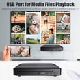 thumbnail image 3 of tredstone Mini Lecteur DVD Lecteur DVD Lecteur DVD pour Télévision Intelligente Supporte 1080P Lecteurs de Disques Full HD Compact, 3 of 6