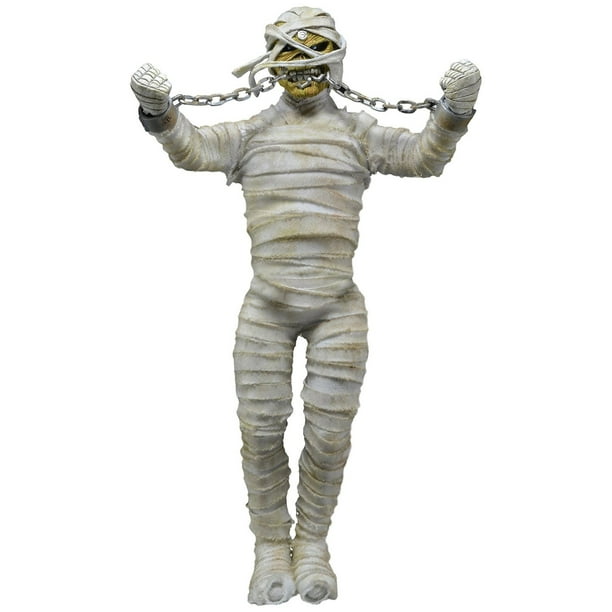Figura de acción NECA Iron Maiden Momia Eddie vestida de 8"