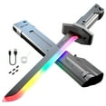 thumbnail image 1 of Led Mist & Spark Costume Sword with Auto Eject - Motion-Activated Sound & Fog Effects for Cosplay, Display & Themed Events, Usb-C Rechargeable, 1 of 9
