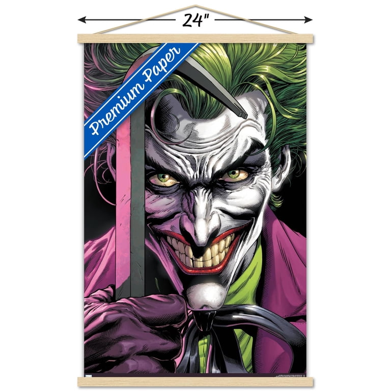 DC Comics The Joker - Crowbar Wall Poster with Magnetic Frame