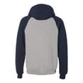 thumbnail image 3 of Russell Athletic Men's Dri Power Colorblock Raglan Hooded Pullover Sweatshirt, Style 693HBM, 3 of 3