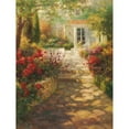 thumbnail image 3 of Oxley, Vail 19x24 Black Modern Framed Museum Art Print Titled - Summer Terrace, 3 of 5