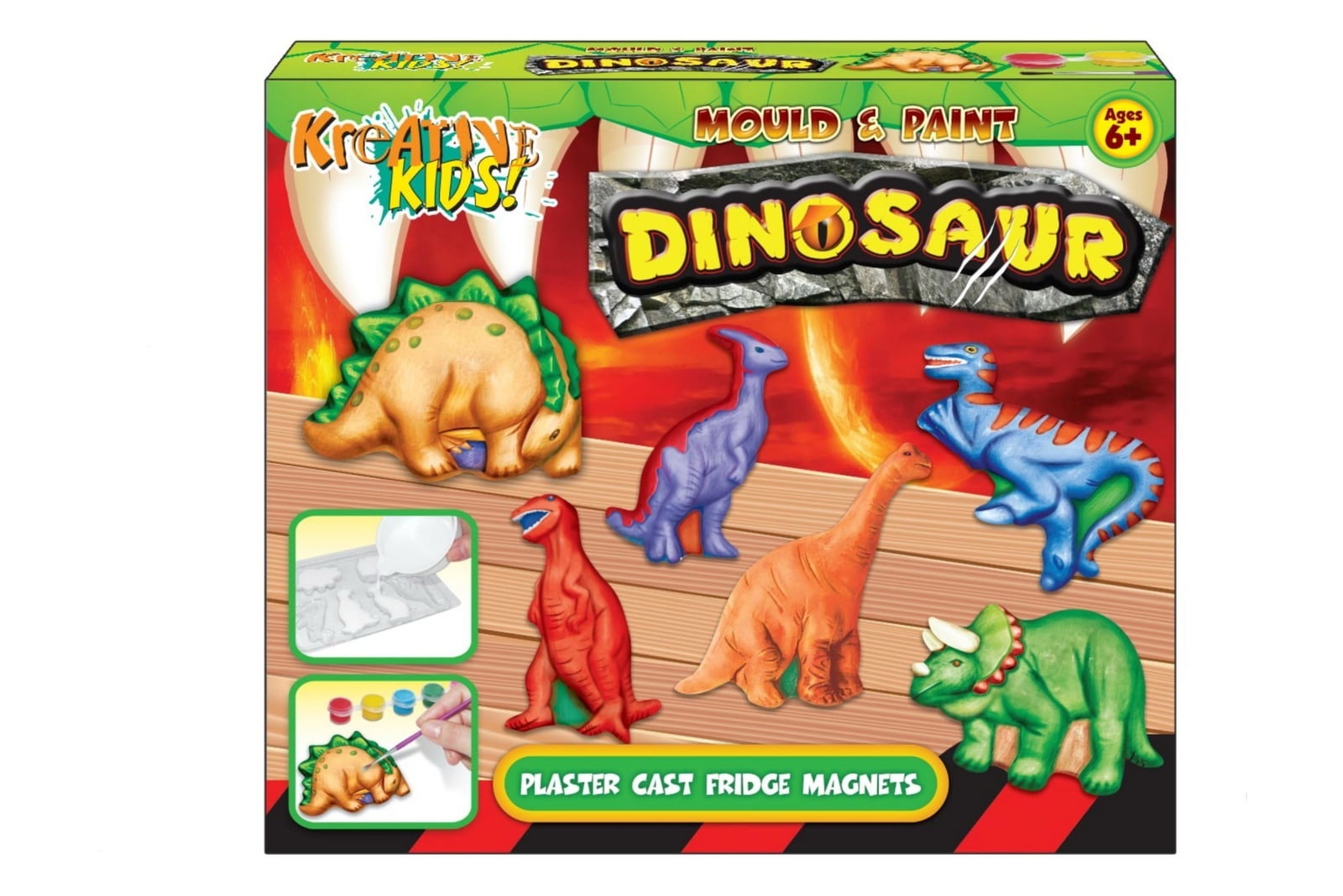 mould and paint dinosaur kit