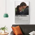 thumbnail image 4 of Classic Movie Pride And Prejudice Poster (9) Canvas Wall Art Prints Poster Gifts Photo Picture Painting Posters Room Decor Home Decorative 12x18inch(30x45cm), 4 of 6