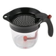 thumbnail image 4 of Kitchen Tool Fat Separator with Bottom Release Fat Separator with Strainer Soup Resk3356, 4 of 7