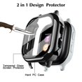 thumbnail image 4 of Kuaguozhe [2 unidades] Funda compatible con Gizmo Watch 2 Protector de pantalla para niños (2 unidades) Funda protectora general de PC dura y protector de pantalla de vidrio templado para Verizon Gizm, 4 of 5