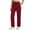 Red, variant on Purcolt Women's Cargo Pants Lightweight Quick Dry Drawstring Elastic Waist Straight Leg Trousers Water Resistant Travel Hiking Outdoor Pants with Pockets