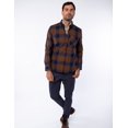 thumbnail image 4 of CAMISA DE ALGODÓN A CUADROS CON BOLSILLO Y CUELLO ABOTONADO PARA HOMBRE GENERRA, 4 of 5