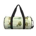 thumbnail image 2 of Haiem Avocado for Exercise Pattern Gym Bag for Women Men, Waterproof Travel Duffel Bags, Personal Item Travel Bag Weekender Bag with Shoes Compartment & Wet Pocket, 2 of 8