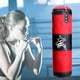 thumbnail image 1 of Saco de arena de boxeo con alivio de presión con gancho de cadena de metal equipo deportivo seguro Hugtrwg Para estrenar, 1 of 9