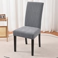 thumbnail image 4 of HongHeng Waterproof Dining Chair Covers, Chair Covers for Dining Room, Stretch Parsons Chair Slipcover, Removable, Washable for Dining Room Kitchen Chair Protector Cover, 4 of 6
