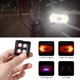 thumbnail image 3 of Luz trasera de bicicleta multifuncional, luz trasera de bicicleta LED recargable e impermeable, accesorio de luz trasera de bicicleta inalámbrica con señal de giro, control remoto de carga USB, blanco, 3 of 4