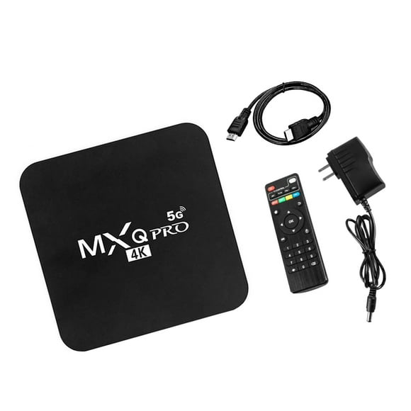 Smart TV Box 4K WiFi WiFi TV Sans Fil Décodeur Télécommande TV Accessoire Remplacement pour Android, Prise Américaine