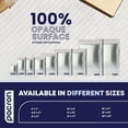 thumbnail image 5 of Pacron Insulated Thermal Bubble Mailers - Mixed Sizes 11x15 (100) & 15x17 (100) - Waterproof Foil Padded Envelopes for Cold Shipping - Self-Sealing Shipping Envelopes for Food & Cosmetics, 5 of 6