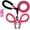 Pink, variant on Solennerer Double Dog Leashes Rope Reflective Dog Leash with Two Shock Absorbing Bungee Trainning Leashes for Two Dogs 360 Swivel No Tangle Dog Leash