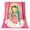 70×100cm, variant on Anime Virgin Mary & Our Lady of Guadalupe Flannel Throw Blanket, Soft Pink Cozy Bed Throw for Women, Christian Catholic Gift for Festival, Pop Art Design for Couch, Gaming & Travel Comfort