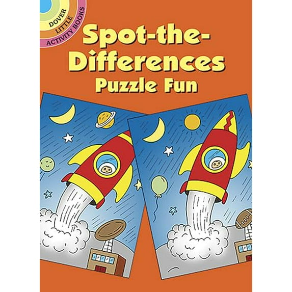 Pre-Owned Spot-The-Differences Puzzle Fun (Paperback) 0486438414 9780486438412