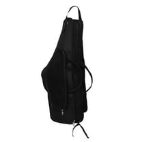 PTOOTP Tenor Ukulele Hard Case Alto Saxophone Bag Black Oxford Cloth 1Pack