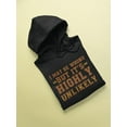 thumbnail image 3 of I May Be Wrong, Quote Hoodie Men -GoatDeals Designs, Male Medium, 3 of 4