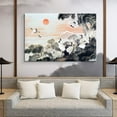 thumbnail image 3 of Wall26-Canvas Wall Art-Classical Red-Crowned Crane-Giclee Painting Wall Art for Bedroom Living Room Home Decoration - 12x18 inches, 3 of 4