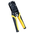 thumbnail image 1 of Amdohai 6P/8P Multi-function Network Cable Telephone Cable Pliers High Carbon Steel Material Ratchet Spring Design Anti-slip Rubber Handle, 1 of 8