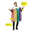 thumbnail image 7 of Rasta Imposta Rainbow with Rain Cloud Costume, Men and Women's, Multicolor, Adult One Size, R1231-OS, 7 of 7