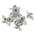 thumbnail image 4 of GUOOL 12pcs beaded angel wing faceted pendants Clear, 4 of 8