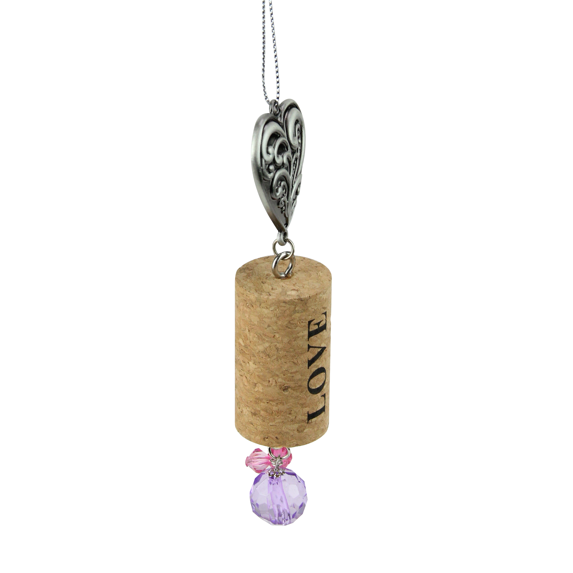 Ganz Beautiful Love and Blessings Home Decor Double Heart Ornament ~ The Heart of a Home is Love