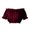 Wine, variant on Women's Off Shoulder Ruffle Trim Ruched Short Sleeve Blouse Crop Top