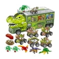 thumbnail image 2 of Camión de dinosaurios Strade Fareast Limited con 3 figuras y 5 mini coches para niños, 2 of 8