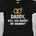 thumbnail image 4 of Inktastic Daddy Will You Marry My Mommy with Rings for Proposal Boys or Girls Baby Bodysuit, 4 of 5