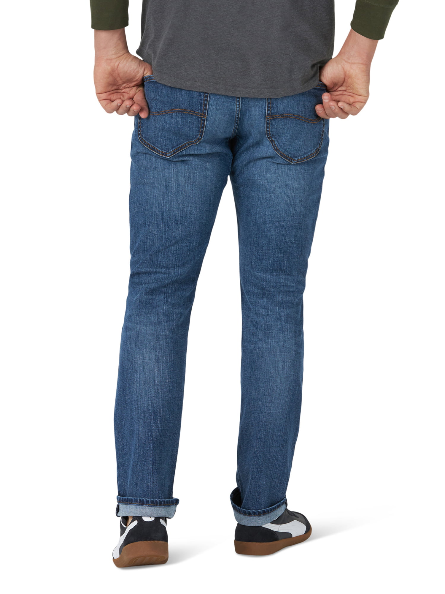 Mens Clothing Jeans Tapered jeans GANT Denim Tapered Tech Prep Jeans in Blue for Men 
