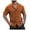 Orange, variant on V Neck T Shirts for Men T-Shirt for Man Mens Solid Color T-Shirt Casual Summer Tops Button Pocket Shirts Short Sleeve Turndown Collar Shirts