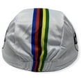 thumbnail image 4 of Molteni Men's Retro Vintage Classic Coolmax Breathable Fabric Cycling Hat Cap (White), 4 of 5