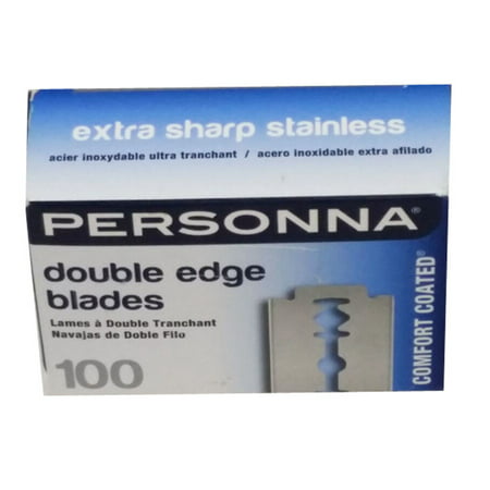 Double Edge Razor Blades, 100 Count