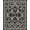 Black White, Pattern 2, variant on Design&I 8'x10' Washable Area Rug Cream Ornate Beige Motifs Subtle Weathered Finish Rectangular for Living Room, Family Extra Large Skid-Resistant Low Profile