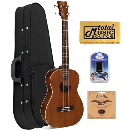 Kohala AKAMAI Concert A/E Ukulele,Case,Strings,Tuner,TMS Cloth,AK-CAE