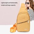 thumbnail image 7 of Taotanxi Crossbody Small Sling Backpack Sling Bag for Women Men, Chest Bag Daypack Crossbody for Travel Sport Running Hiking 12",Yellow, 7 of 7