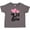 Charcoal Grey, variant on Inktastic Love Hearts Lil Sis Girls Toddler T-Shirt