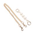 thumbnail image 3 of EeaseCA Handbag Replacement Pearl Design Chain DIY Bag Metal Chain Bag Making Supply, 3 of 8