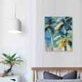 thumbnail image 3 of Chilfamy Seaside Coconut Grove Print On Canvas Canvas Wall Art Picture 16x20in for Living Room Bedroom 16x20in, 3 of 3