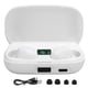 thumbnail image 1 of Auriculares estéreo binaurales inalámbricos Vevor CV‑10 TWS HiFi para música Deportes Blanco, 1 of 5