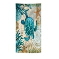 thumbnail image 2 of Bcylexb Colorful Quick Dry Beach Towels, 28"x 55" Sea Turtle Pattern Towels Portable Sand Free Lightweight Pool Towels for Beach Travel Swimming Bath Towel, 2 of 6