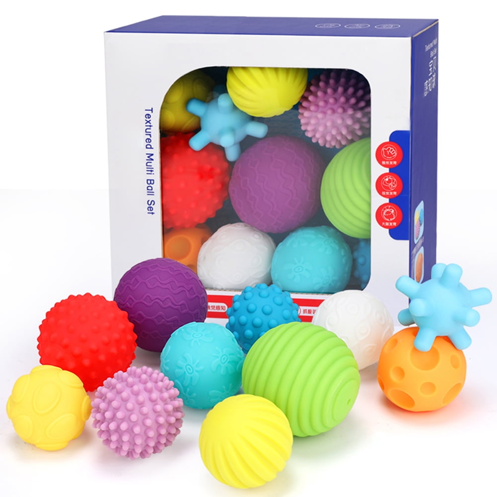 Baby'S Toy Hand Grasping Ball Soft Ball For Touch And Massage Walmart