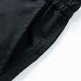 thumbnail image 5 of Dagugfen Mens Cargo Shorts Elastic Waist Drawstring Loose Solid Color Outdoor Running Sports Shorts, 5 of 8