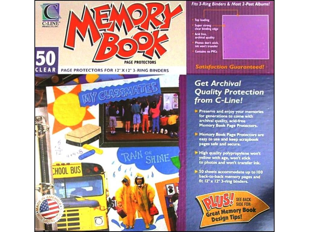 Creative Memories 12x12 Size Poly Page Protectors Old Style 15 sheets 30 Pages