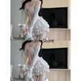 thumbnail image 3 of Japanese Style Kawaii Clothing 3 Piece Skirts Set Women Bodycon Slim Even Party Clothing 2023 Autumn Lolita Suits Y2k Crop Tops, 3 of 4