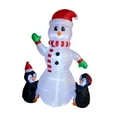 thumbnail image 4 of muñeco de nieve inflable,Decoración navideña inflable de muñeco de nieve con luz,Adorno inflable grande de muñeco de nieve para fiestas,Decoración navideña inflable para, 4 of 8
